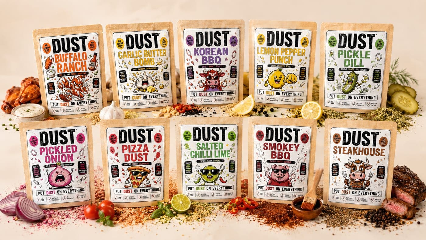 DUST Try Them All 10 flavour tester bundle