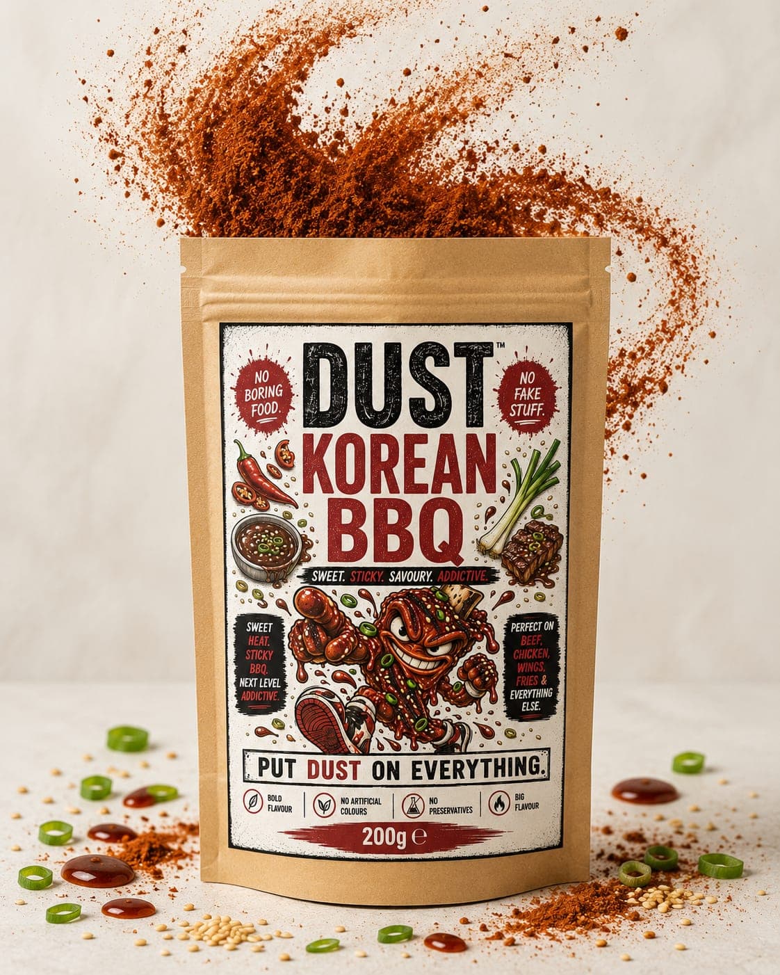 DUST Korean BBQ seasoning pouch
