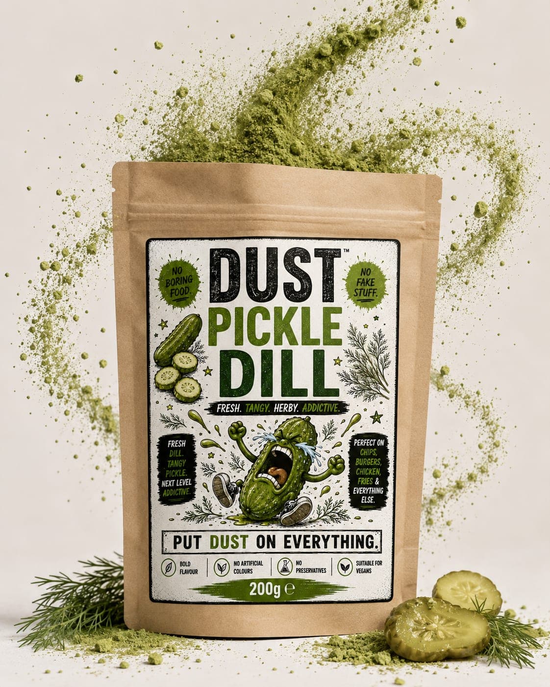 DUST Pickle Dill seasoning pouch