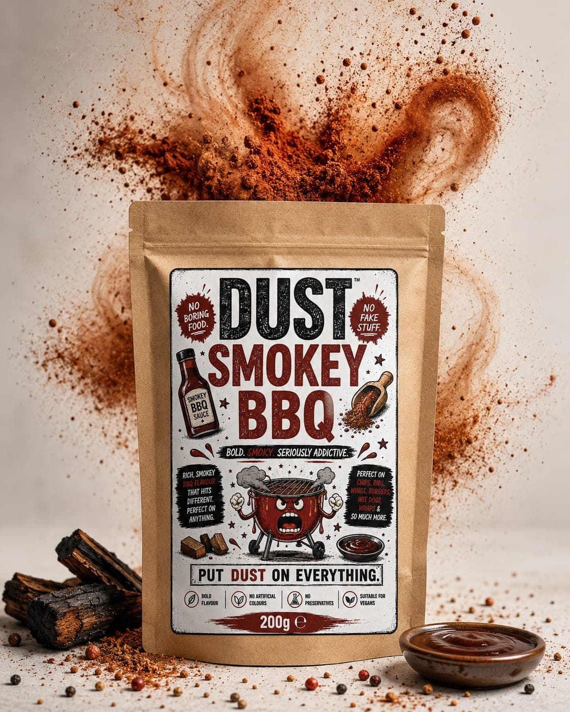 DUST Smoky BBQ seasoning pouch