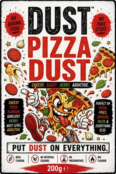 DUST Pizza Dust pouch