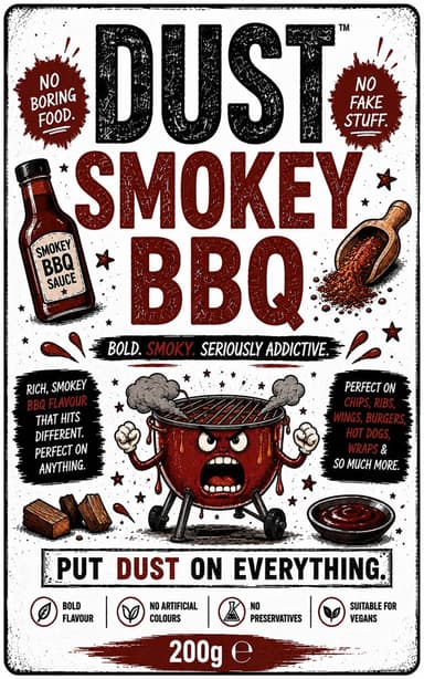 DUST Smoky BBQ pouch
