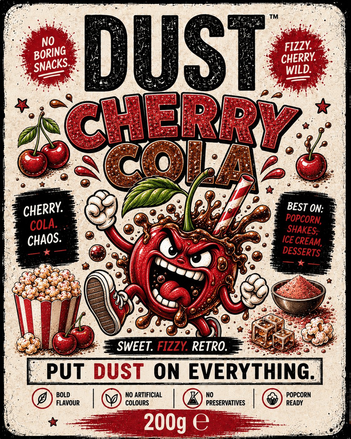 DUST Cherry Cola Dessert DUST pouch