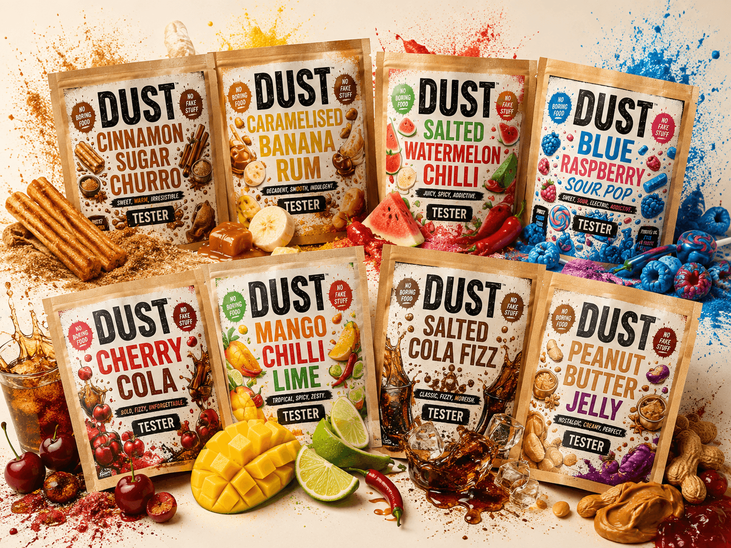Dessert DUST Taster Box bundle